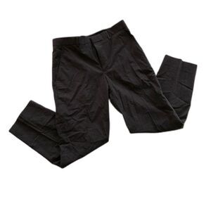 Banana Republic Modern Fit Mens Brown Checked Flat Front Dress Pants 32 x 30